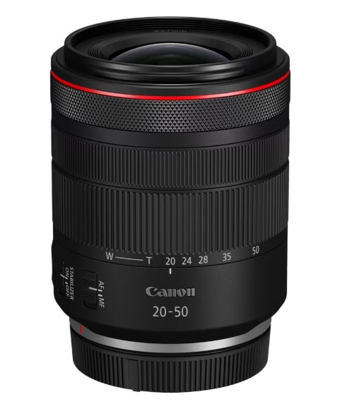 Объектив Canon RF 20-50mm f/4 L IS USM PZ