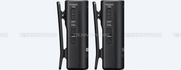 Беспроводной петличный микрофон Sony ECM-AW4 черный