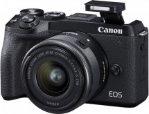 Фотоаппарат беззеркальный Canon EOS M6 Mark II Kit EF-M 15-45mm F/3.5-6.3 IS STM в Москве