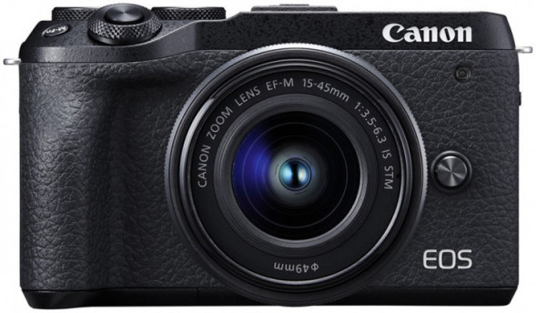 Фотоаппарат беззеркальный Canon EOS M6 Mark II Kit EF-M 15-45mm F/3.5-6.3 IS STM