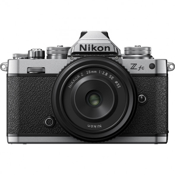 Фотоаппарат беззеркальный Nikon Z fc Kit 28mm Silver