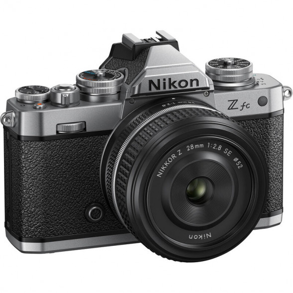 Фотоаппарат беззеркальный Nikon Z fc Kit 28mm Silver