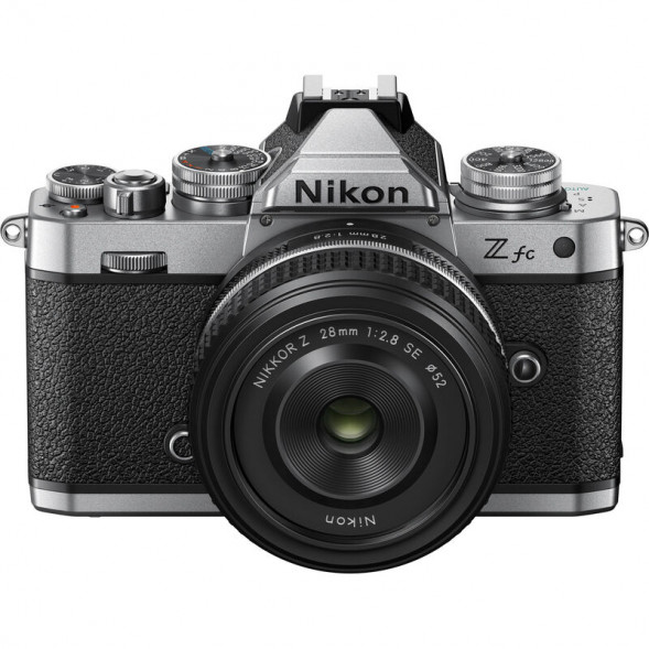 Фотоаппарат беззеркальный Nikon Z fc Kit 28mm Silver