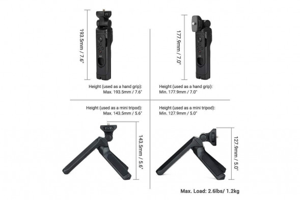 Рукоятка-штатив с беспроводным пультом JJC TP-F1