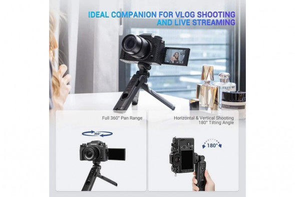 Рукоятка-штатив с беспроводным пультом JJC TP-F1