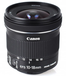 Объектив Canon EF-S 10-18mm f/4.5-5.6 IS STM в Москве