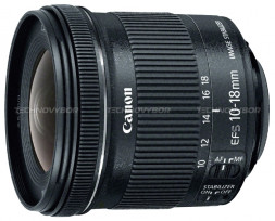 Объектив Canon EF-S 10-18mm f/4.5-5.6 IS STM в Москве