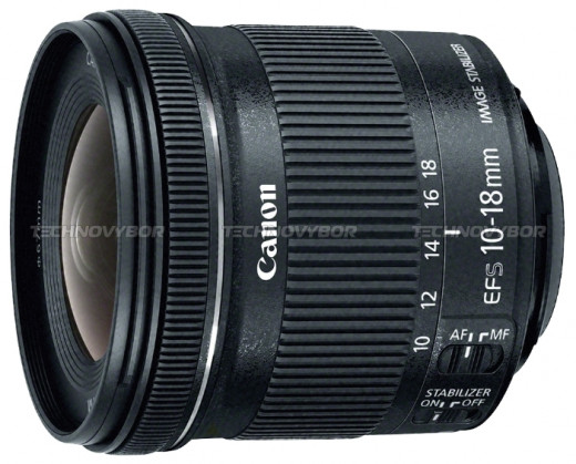 Объектив Canon EF-S 10-18mm f/4.5-5.6 IS STM — 