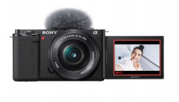 Камера для блогинга Sony ZV-E10 Kit 16-50mm, черный в Москве