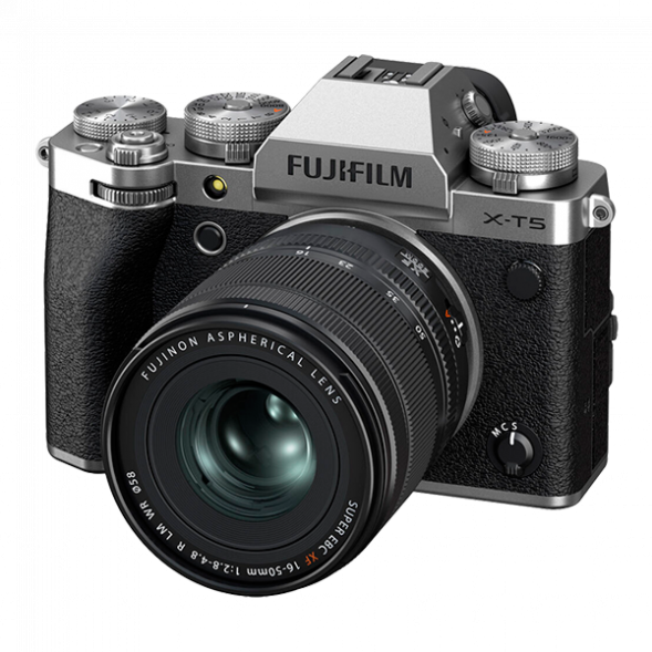 Фотоаппарат беззеркальный Fujifilm X-T5 Kit XF 16-50mm f/2.8-4.8 Silver