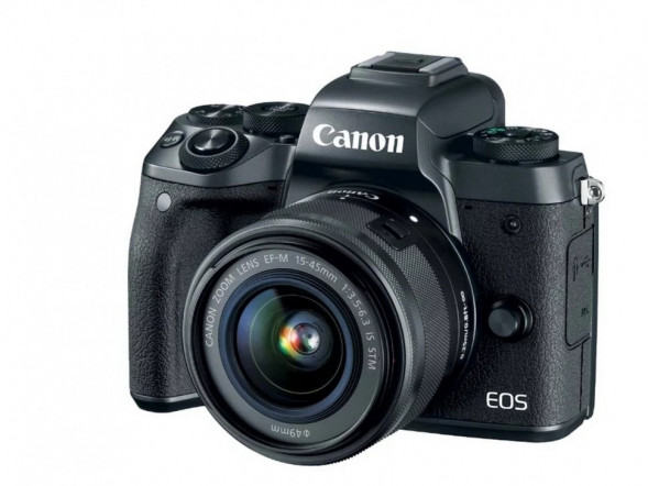 Фотоаппарат беззеркальный Canon EOS M5 Kit 15-45 mm IS STM Black