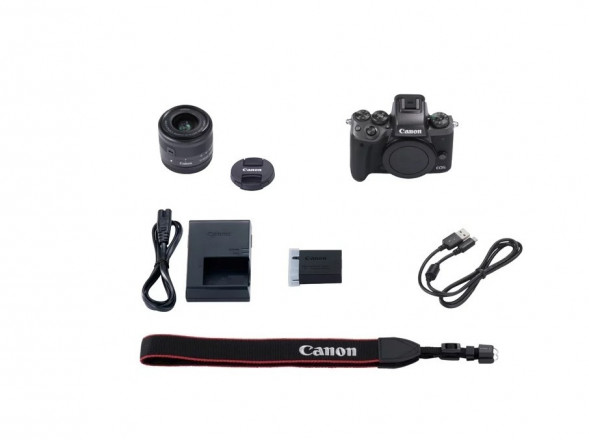 Фотоаппарат беззеркальный Canon EOS M5 Kit 15-45 mm IS STM Black