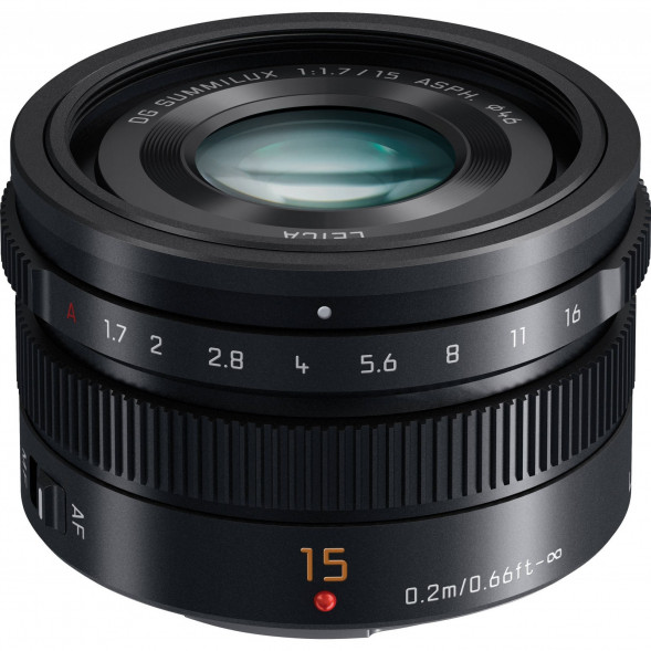 Объектив Panasonic Summilux 15mm f/1.7 Asph DG (H-X015E-K) 
