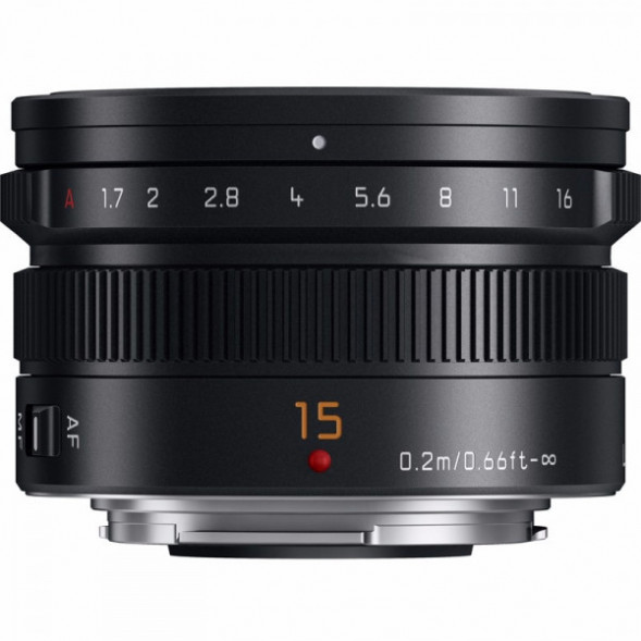 Объектив Panasonic Summilux 15mm f/1.7 Asph DG (H-X015E-K) 