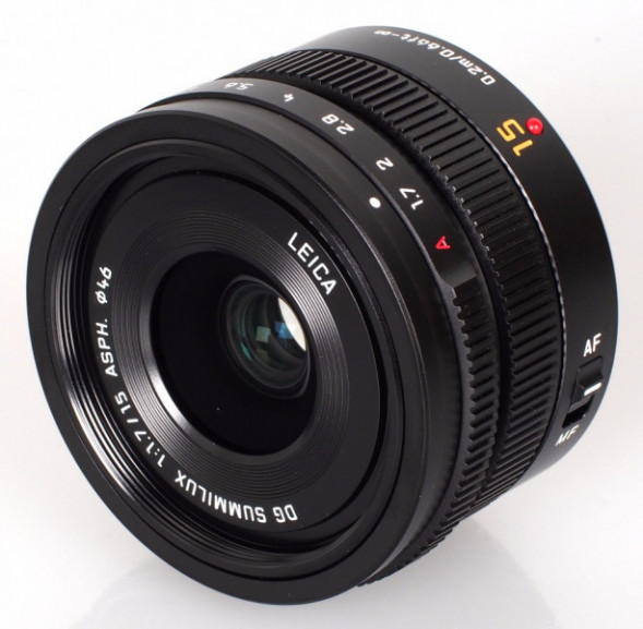 Объектив Panasonic Summilux 15mm f/1.7 Asph DG (H-X015E-K) 