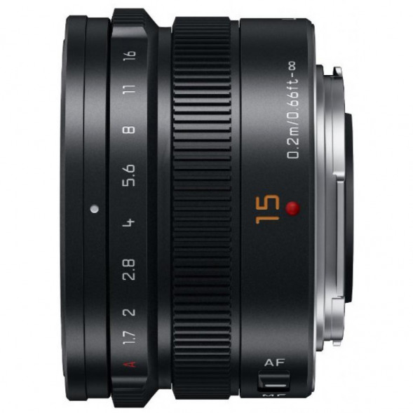 Объектив Panasonic Summilux 15mm f/1.7 Asph DG (H-X015E-K) 