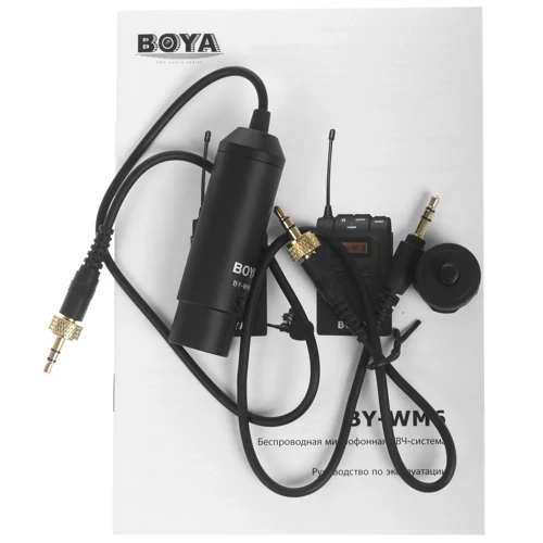 Беспроводная микрофонная система Boya BY-WM6