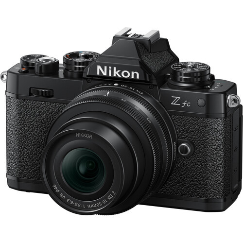 Фотоаппарат беззеркальный Nikon Z fc Kit Nikkor Z DX 16-50mm f/3.5-6.3 VR Black