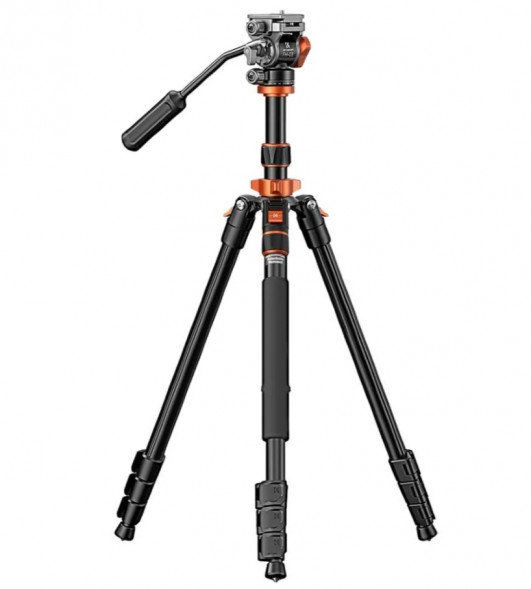 Штатив K&amp;amp;F Concept K234A7 с видеоголовой FH-03