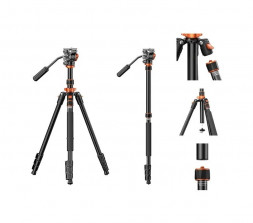 Штатив K&amp;amp;F Concept K234A7 с видеоголовой FH-03 в Москве