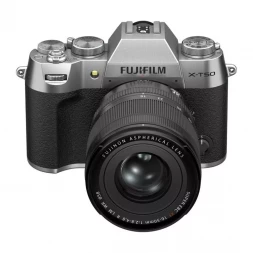 Фотоаппарат беззеркальный Fujifilm X-T50 Kit XF 16-50mm f/2.8-4.8 Silver в Москве