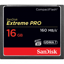 Карта памяти SanDisk Extreme Pro CompactFlash 160MB/s 16GB в Москве
