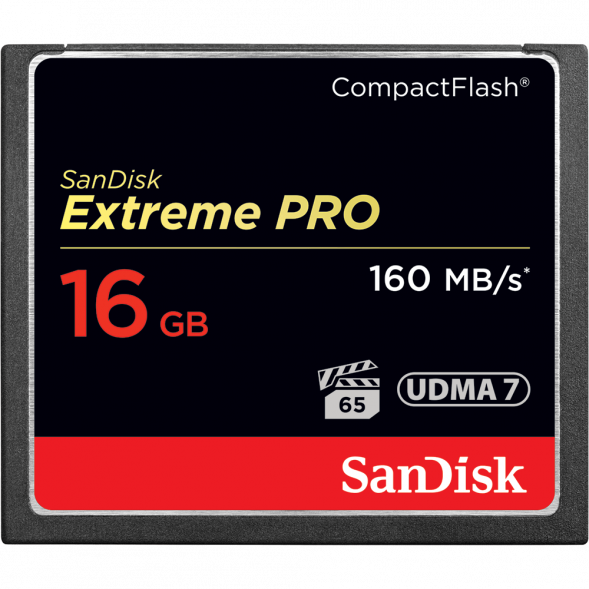 Карта памяти SanDisk Extreme Pro CompactFlash 160MB/s 16GB