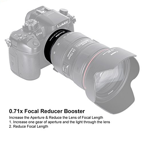 Переходное кольцо Commlite CM-AEF-MFT для EF &amp;amp; EF-S Lens To M4/3