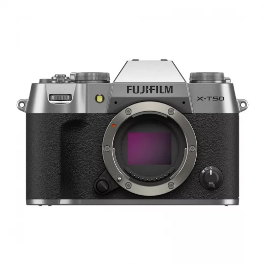 Фотоаппарат беззеркальный Fujifilm X-T50 Body Silver — 