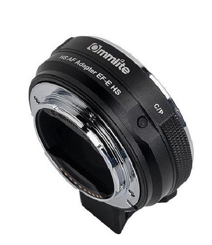 Переходное кольцо Commlite CM-EF-E HS  Canon EF/EF-S на Sony E-mount с автофокусом