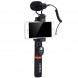 Микрофон для смартфона CoMica CVM-VM10-K3 с рукояткой и пультом