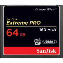 Карта памяти SanDisk Extreme Pro CompactFlash 160MB/s 64GB в Москве