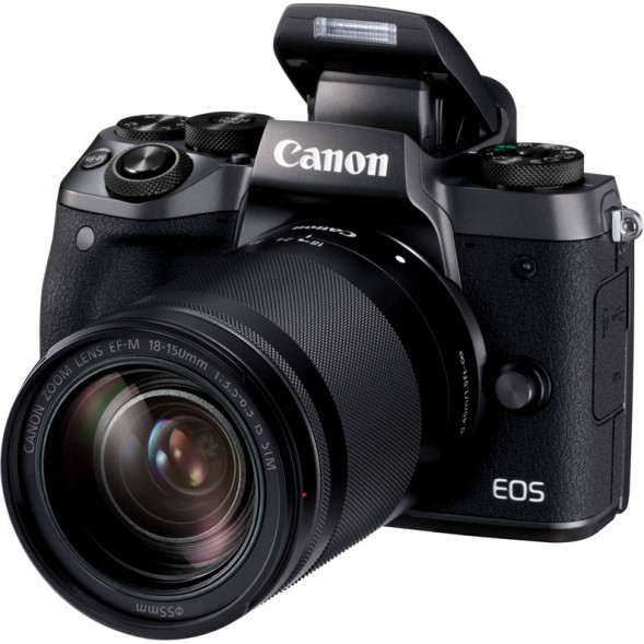 Фотоаппарат беззеркальный Canon EOS M5 Kit 18-150 mm IS STM Black
