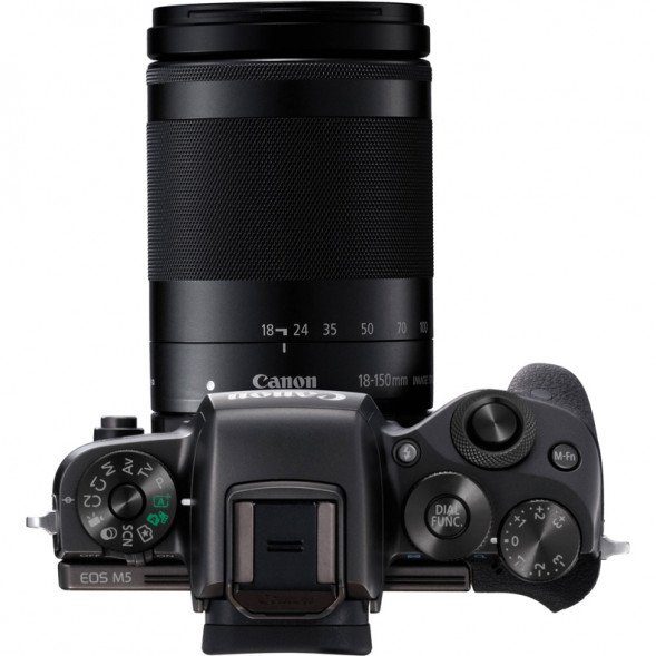 Фотоаппарат беззеркальный Canon EOS M5 Kit 18-150 mm IS STM Black