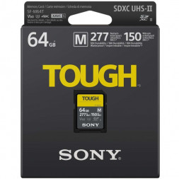 Карта памяти Sony SDXC 64GB 277R/150W Tough (SF-M64T/T) в Москве