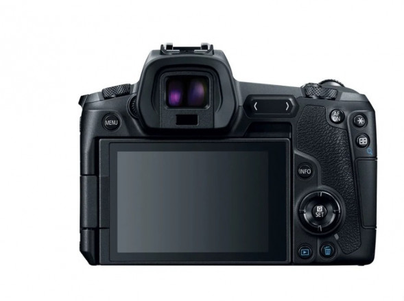 Фотоаппарат беззеркальный Canon EOS R Body адаптер EF‑EOS R, черный