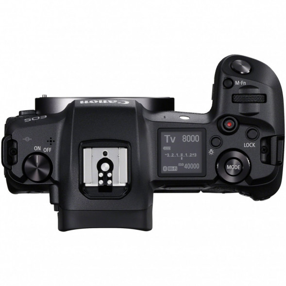 Фотоаппарат беззеркальный Canon EOS R Body адаптер EF‑EOS R, черный