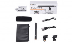 Профессиональный микрофон-пушка CoMica CVM-VP3 суперкардиоида XLR в Москве