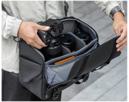 Сумка для фотокамер K&amp;amp;F Concept KF13.163 Sling Bag 10L Urban Wander черная в Москве