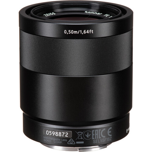Объектив Sony Carl Zeiss Sonnar T* 55mm f/1.8 ZA (SEL-55F18Z)