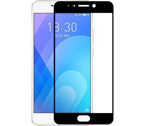 Защитное стекло с рамкой для Meizu M6 