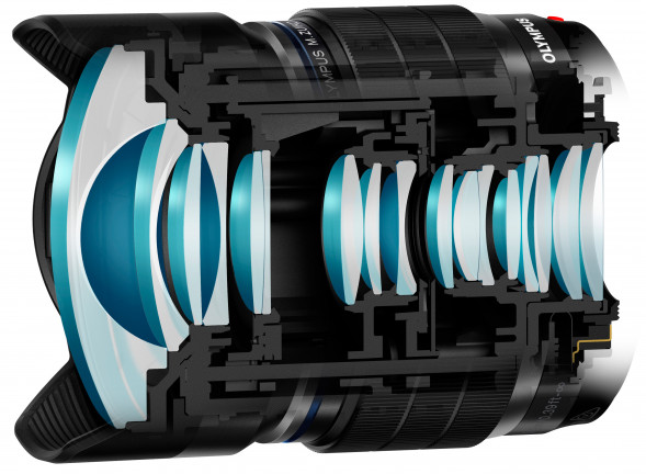 Объектив Olympus ED 8mm f/1.8 Pro Fisheye Micro 4/3