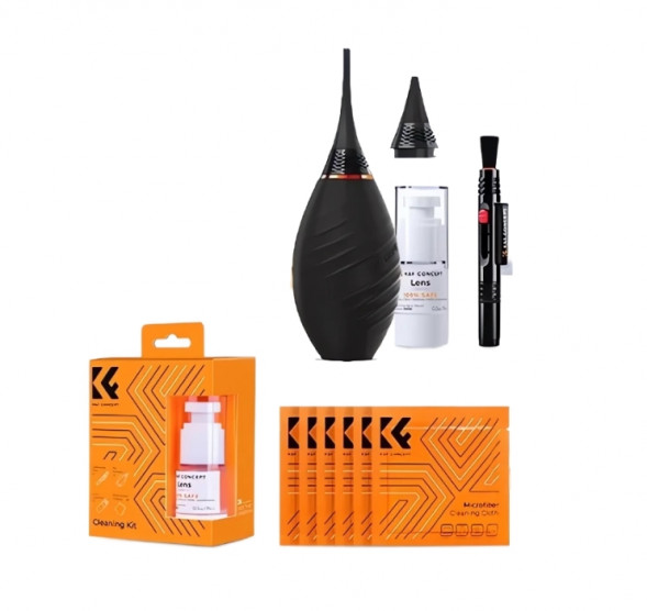 Набор для чистки оптики K&amp;amp;F Concept Cleaning kit 9-in-1