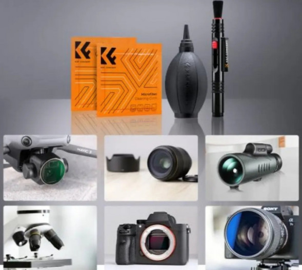 Набор для чистки оптики K&amp;amp;F Concept Cleaning kit 9-in-1