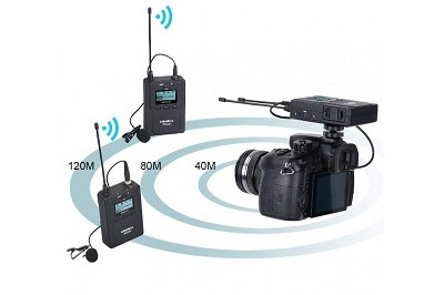 Петличная радиосистема Comica CVM-WM100 Plus (RX+TX+TX)
