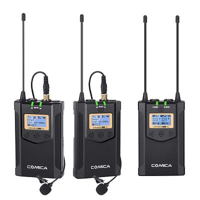 Петличная радиосистема Comica CVM-WM100 Plus (RX+TX+TX)