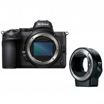 Фотоаппарат беззеркальный Nikon Z 5 Body + FTZ Adapter в Москве