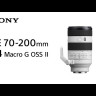 Объектив Sony FE 70-200mm f/4 G OSS II Lens