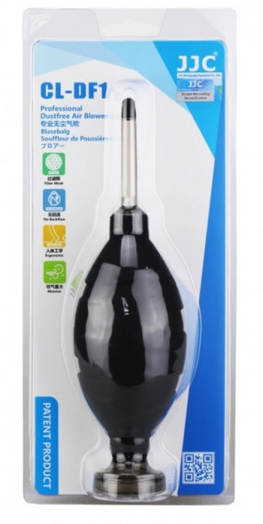 Воздушная профессиональная груша JJC CL-DF1BK с фильтром, черная