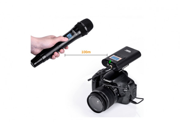 Петличная радиосистема Comica CVM-WM100H (HTX+RX )